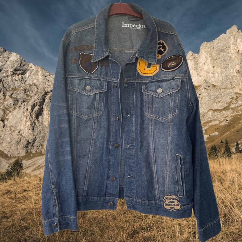 Imperious Denim Cotton Blend
Men's XL Varsity Style